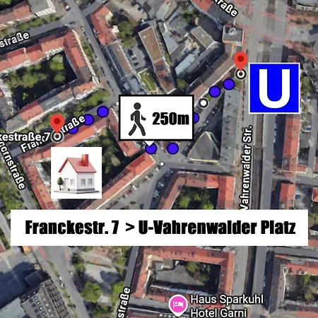 Business 2-room - 4 Beds I 100m To Conti I 250m To Metro I 20 Min Direct To Messe * Hannover